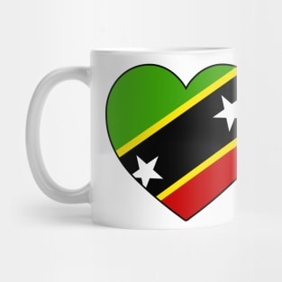 Heart - Saint Kitts and Nevis Mug